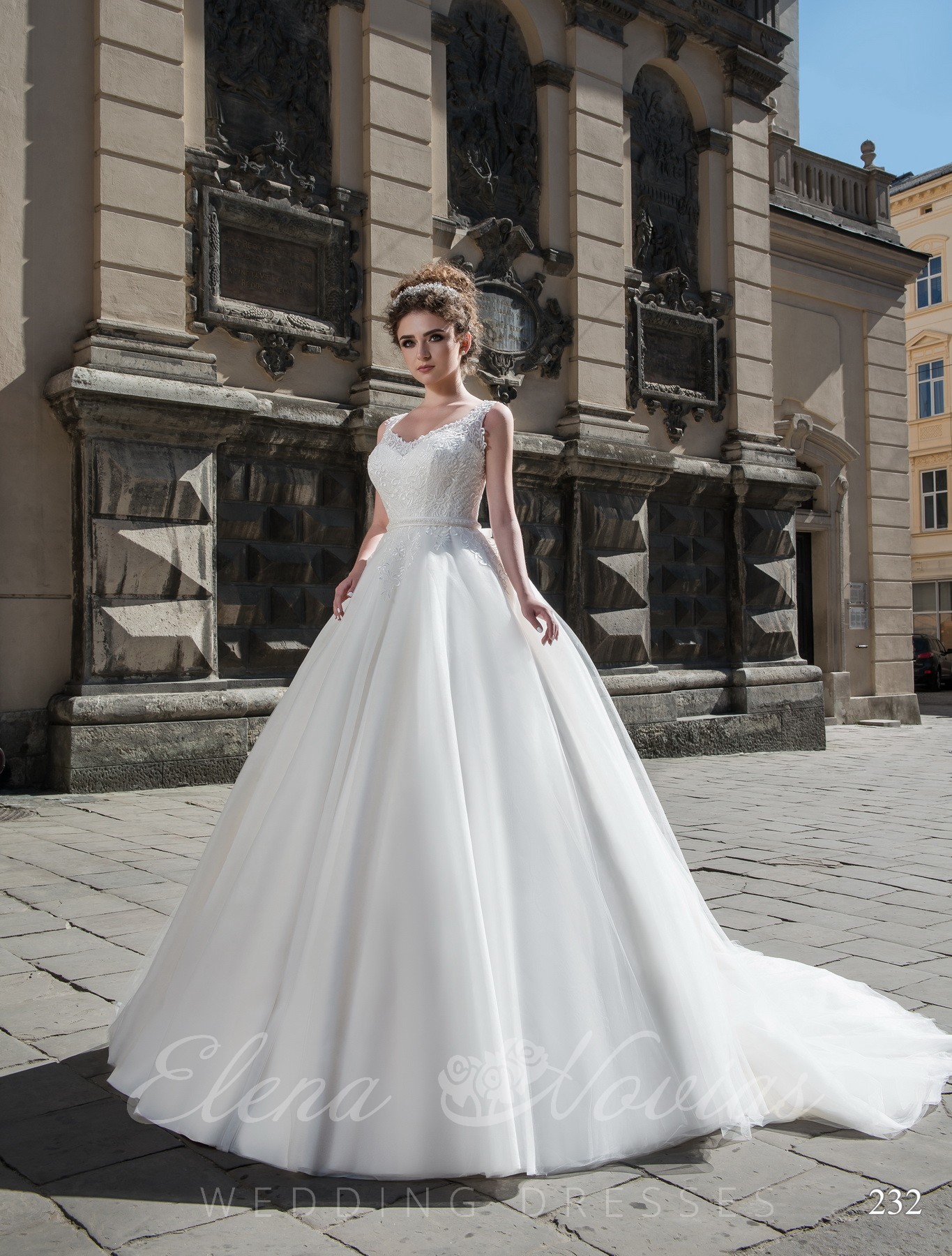 Бальное свадебное платье модель 232